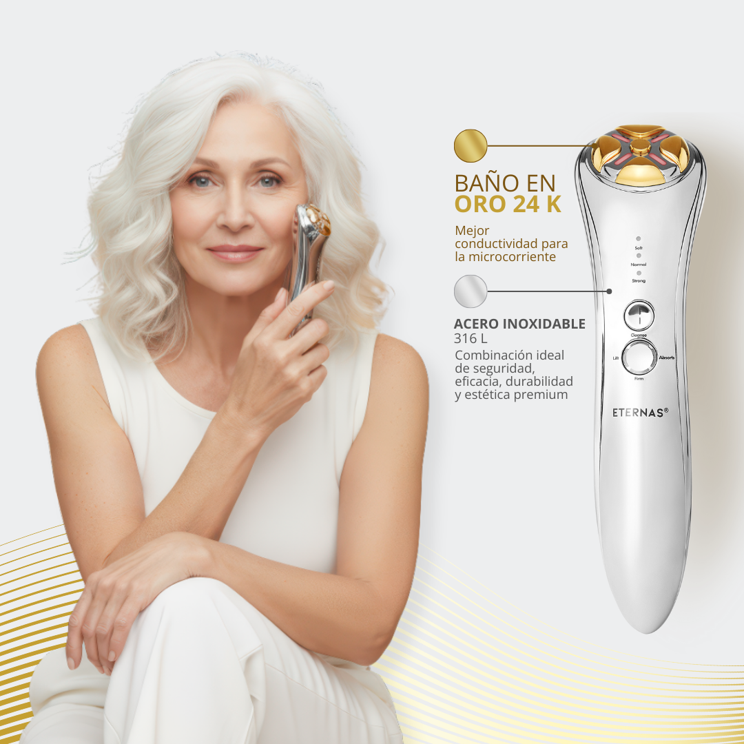 RF Multifunción Oro 24K Antiedad & Lifting